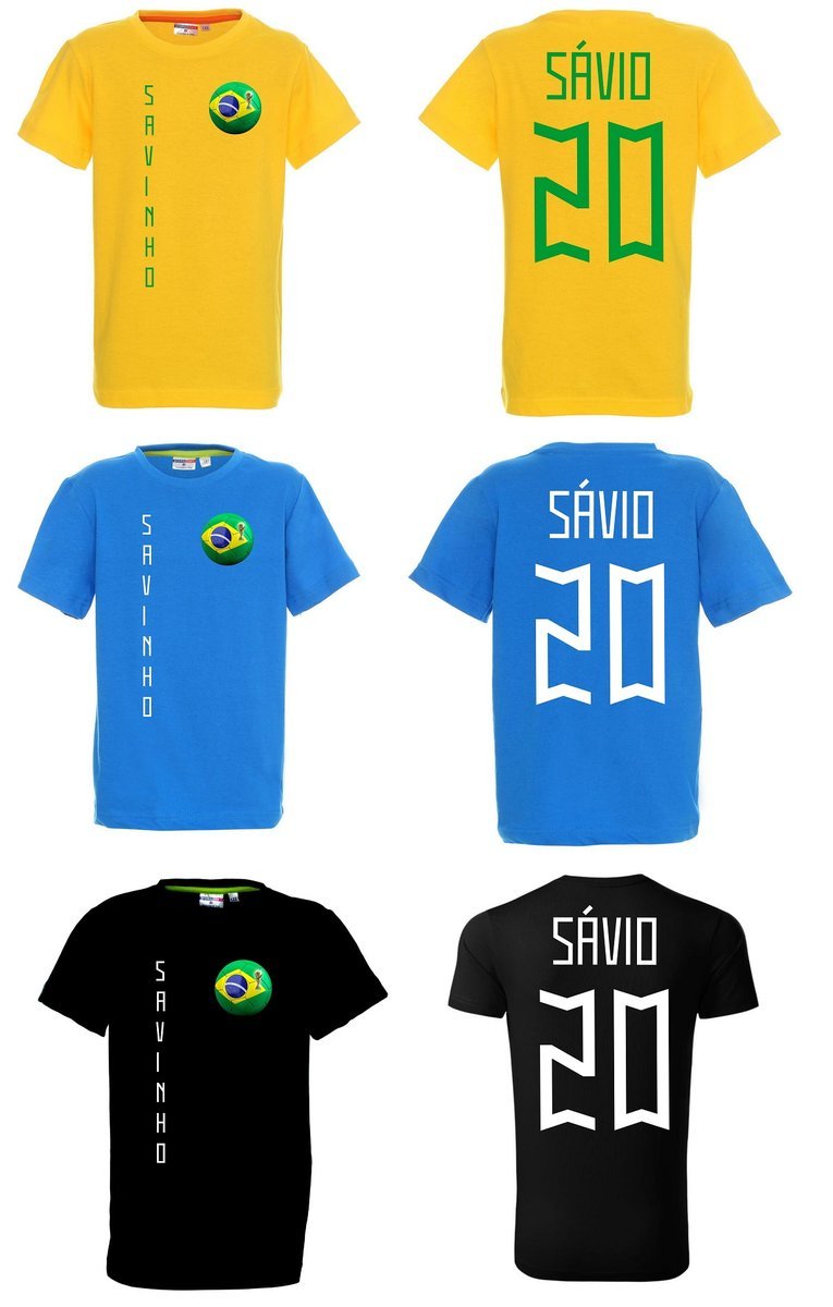 Koszulka BRAZYLIA SAVIO 20 Jr