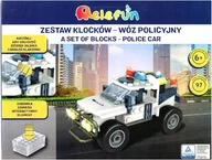 Klocki - Elefun Zestaw Klocków - Wóz Policyjny 99087 - miniaturka - grafika 1