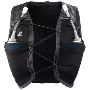 Plecak, kamizelka Salomon Active Skin 8W With Flasks W (kolor Czarny, rozmiar S) - Plecaki - miniaturka - grafika 2