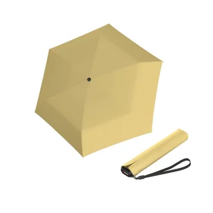 Knirps US.050 ultralekki smukły ręczny waniliowy - lekki damski składany płaski parasol - Parasole - miniaturka - grafika 1