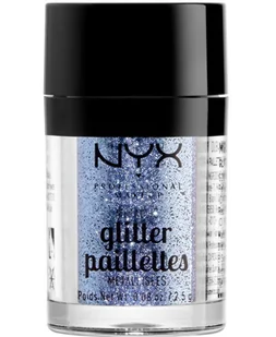 NYX Professional Makeup Professional Makeup - Metallic Glitter Paillettes - Brokat do twarzy i ciała - 02 DARKSIDE - Cienie do powiek - miniaturka - grafika 2