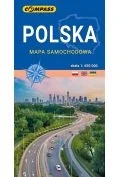 Atlasy i mapy - Mapa samochodowa Polska 1:650 000 - miniaturka - grafika 1