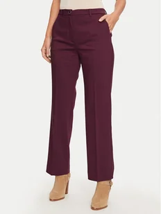 Guess Spodnie materiałowe Zoe W4BB16 WGIH2 Bordowy Regular Fit - Spodnie sportowe damskie - miniaturka - grafika 1