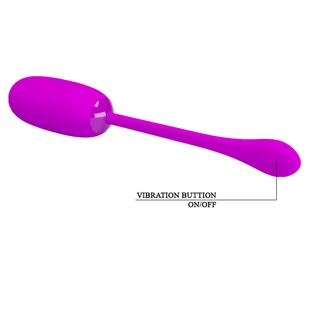 Pretty Love boss of toys JULIUS EGG Purple 12 function vibrations - Wibratory i masażery - miniaturka - grafika 4
