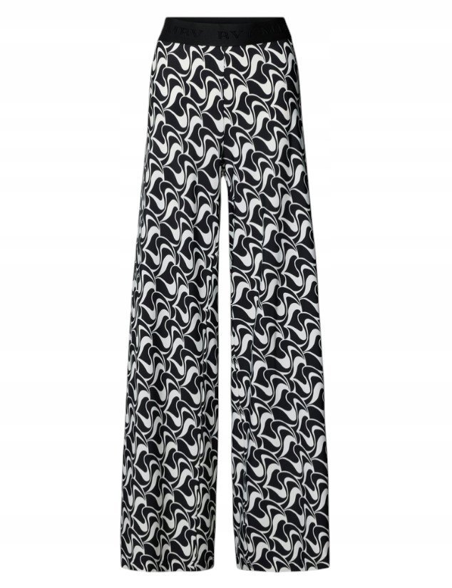 Spodnie damskie materiałowe z szeroką nogawką CAMBIO Allison rozmiar 42