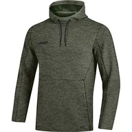 Bluzy męskie - JAKO JAKO Męska bluza z kapturem Premium Basics, beżowy, s 6729 - miniaturka - grafika 1