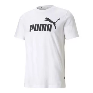 Puma, Koszulka męska, ESS Logo Tee, biała (58666602), rozmiar XL - Koszulki męskie - miniaturka - grafika 1