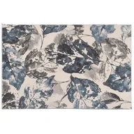 Dywany - Dywan Stilo 120 x 160 cm liście szaro-granatowe - miniaturka - grafika 1