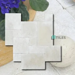 Tiles Tawertyn Super Light Bębnowany Szlif French Pattern 12mm 1kpl= 0,742m2 Komplet Rzymski - Kostki brukowe i krawężniki Tiles Tawertyn Super Light Bębnowany Szlif French Pattern 12mm 1kpl= 0,742m2 Komplet Rzymski - Kostki brukowe i krawężniki - miniaturka - grafika 1