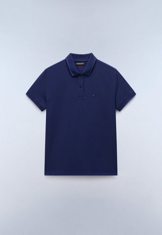 Koszulka polo damskie napapijri polo aurora blue navy altro