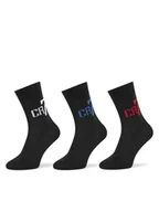 Skarpetki dla dzieci - Cristiano Ronaldo CR7 Skarpety długie 300-8470-8010 Czarny - miniaturka - grafika 1