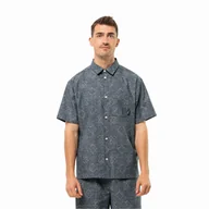 Koszule męskie - Męska koszula Jack Wolfskin KARANA SHIRT M night blue - M - miniaturka - grafika 1