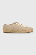 Espadryle damskie - Emu Australia espadryle Agonis Organic kolor beżowy W12883.ALMO - miniaturka - grafika 1
