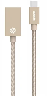 Kanex przejściówka DuraBraid Aluminium z USB-C na USB 3.0 typ A (Gold) - Adaptery i przejściówki - miniaturka - grafika 6