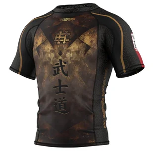 Koszulka Męska na siłownię rashguard MMA EXTREME HOBBY BUSHIDO - Kimona, stroje i obuwie - miniaturka - grafika 1