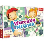 Gry planszowe - TREFL Warcaby Młynek - miniaturka - grafika 1