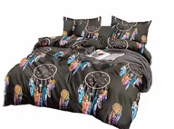 Pościel - JUNYI POLSKA SP. Z O. O. Pościel 180 x 200 4cz Satynowa Dalwin 634 1225909 - miniaturka - grafika 1