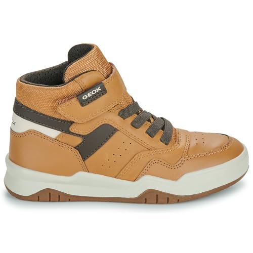 Geox J Perth Boy F, Buty dziecięce, Brązowy, 30 EU