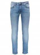 Spodnie męskie - PEPE JEANS SPODNIE JEANSOWE MĘSKIE NIEBIESKIE PROSTE 32/32 1Z9E4_A* T4A - miniaturka - grafika 1