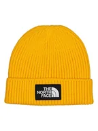 Czapki damskie - The North Face Czapka "TNF" w kolorze żółtym - miniaturka - grafika 1