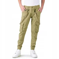Spodnie męskie - Alpha Industries Spodnie Utility 128202 olive [Rozmiar 32] - miniaturka - grafika 1