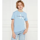 Koszulki dla chłopców - Calvin Klein Jeans T-shirt | Regular Fit - miniaturka - grafika 1