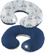 Poduszki do karmienia - PODUSZKA ROGAL DO KARMIENIA SPANIA MINKY XXL PREMIUM BABYMAM - miniaturka - grafika 1