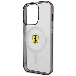 Ferrari FEHMP14XURKT iPhone 14 Pro Max 6.7" przezroczysty/transparent hardcase Outline Magsafe - Etui i futerały do telefonów - miniaturka - grafika 6