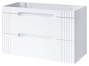 Biała Szafka pod umywalkę 100 cm WISZĄCA FIJI - Szafki łazienkowe - miniaturka - grafika 1