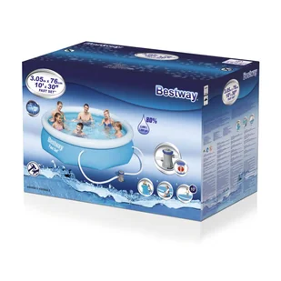 Bestway Basen dmuchany 305x76 cm + pompa - Baseny ogrodowe - miniaturka - grafika 13