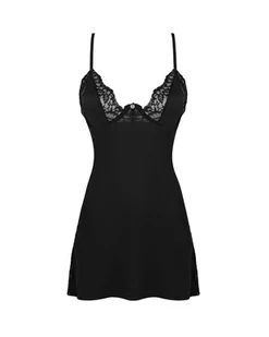 Koszulka Bellastia + stringi GRATIS! Czarny (Rozmiar XL/XXL) - Piżamy damskie - miniaturka - grafika 3