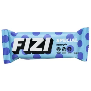 FIZI baton w różowej polewie Berry Pie, 45g - Przekąski dla dzieci FIZI baton w różowej polewie Berry Pie, 45g - Przekąski dla dzieci - miniaturka - grafika 1