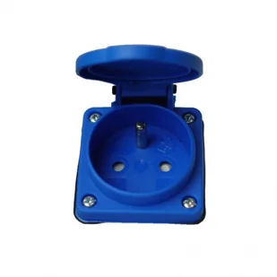 Adapter kempingowy CEE 16A na 230V system francuski - Kostki, złączki, wtyczki - miniaturka - grafika 5