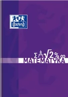 Zeszyty szkolne - Oxford Brulion A5/80K kratka Matematyka (5szt) - miniaturka - grafika 1