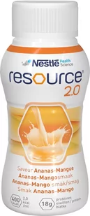 NESTLE Resource 2.0 4x200 ml smak ananas - mango - Żywienie medyczne - miniaturka - grafika 2