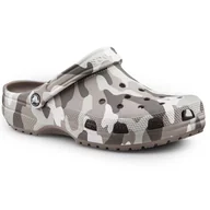 Klapki i japonki męskie - Klapki męskie na basen Crocs CLASSIC PRINTED CAMO - miniaturka - grafika 1