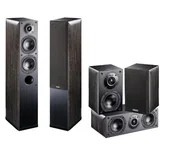 Głośniki i kolumny - Indiana Line Nota 5.0 550 X/740 X/240 X  czarny dąb - miniaturka - grafika 1