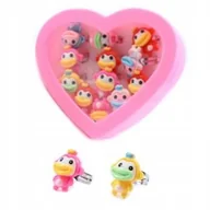 Biżuteria dla dzieci - Pierścionek Dziecięca Biżuteria Zestaw 12Szt - miniaturka - grafika 1