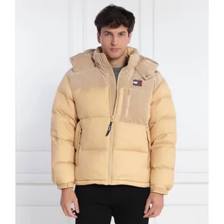 Kurtki męskie - Tommy Jeans Puchowa kurtka TJM CORD MIX ALASKA PUFFER | Regular Fit - grafika 1