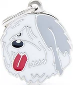 Odblaski i adresówki - Zawieszka Adresówka Identyfikator z grawerem dla psa sheepdog - miniaturka - grafika 1