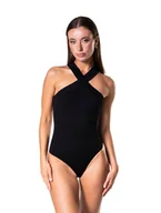 Odzież ciążowa - Body damskie Heyshape modelujące Crossover Halter XS/S - miniaturka - grafika 1