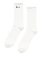 Skarpetki męskie - Skarpety Unisex VANS Classic Script Crew White (1 para) VN000QBGWHT1 L - miniaturka - grafika 1