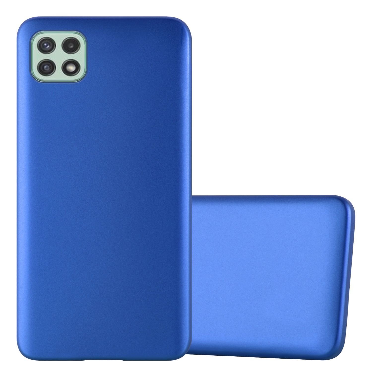 Etui ochronne Cadorabo do Samsung Galaxy A22 5G w kolorze niebieskim etui na telefon silikonowe etui z TPU
