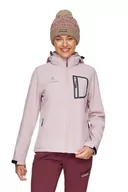 Kurtki damskie - Kurtka damska softshell Alpinus Bergamo różowy - L - miniaturka - grafika 1