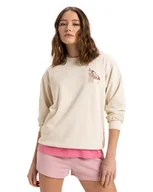 Bluzy damskie - Roxy Damska bluza Surf Stoked Crew Terry Vint. (1 szt.) - miniaturka - grafika 1