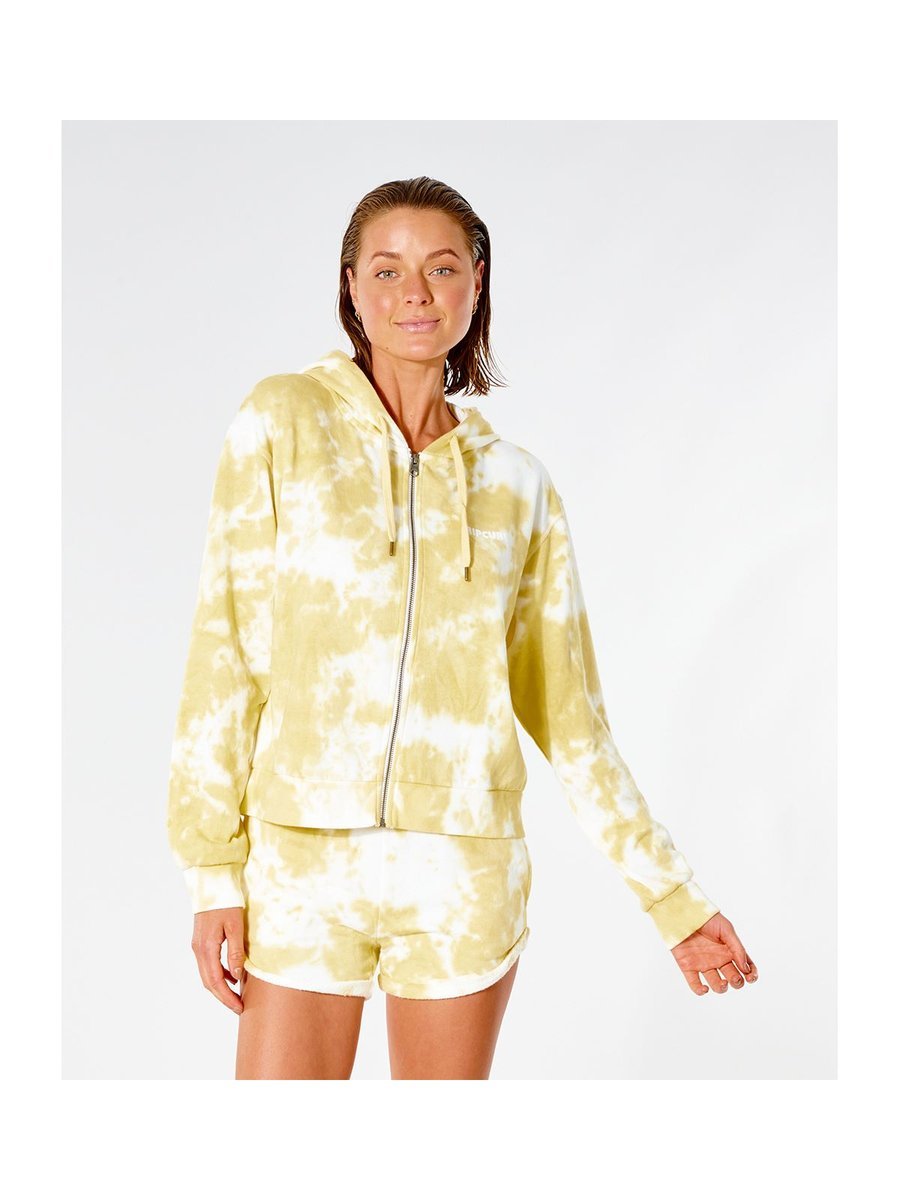 Bluza sportowa damska RIP CURL Classic Surf Zip Through - złoty M