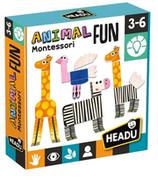 Zabawki interaktywne dla dzieci - Headu Montessori Zabawne zwierzęta HEADU - miniaturka - grafika 1