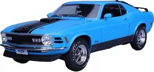 Ford MUSTANG Mach 1 1970 blue 1:18 Maisto 31453 - Kolekcjonerskie modele pojazdów - miniaturka - grafika 1