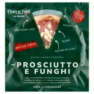 Dania mrożone - Ciao a Tutti W domu Pizza neapolitańska prosciutto e funghi 380 g - miniaturka - grafika 1