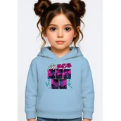 Bluzy dla dziewczynek - BLUZA DZIECIĘCA HUNTRIX SAJA BOYS 110-116 Z KAPTUREM BAWEŁNIANA JAKOŚĆ - miniaturka - grafika 1